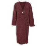 Burgundy Merino Coat