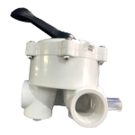 Pool Filter Multi Port Valve Complete Collins Style Threaded Aquamax