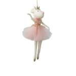 Polyester Mouse Ballerina With One Hand In The Air 9X4X19.5CM