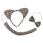 Leopard Head Set W Tail - Factory Plaza