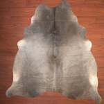 A Grade Cow Hide 379 Grey XXL - Extra Extra Large Grey Solid