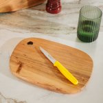 Serrated Paring Knife Yellow