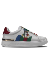 Mens Qimah Sneakers White - White 10