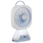 Eurolux Portable Rechargeable MINI Fan White