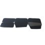 Universal Black Carpet Car Floor Mat Set - 4 Piece - AY032-018