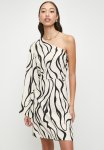 Superbalist Statement Sleeve MINI Shift Dress - Ecru Organic Leaf