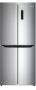 Kelvinator 345L 4 Door Side By Side Fridge - Mirror