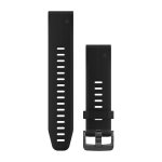 Garmin Quickfit 20 Watch Bands - Black Silicone