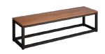 Awesome Bench With Mild Steel Frame: Marine Ply Seat – BENCH01EP