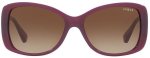 Vogue Brown Lens Sunglasses For Women In Purple - Purple
