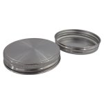 Jar Lids Stainless Steel 2 Pack