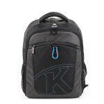 Kingston Kingsons Backpack With Key Chain For Notebooks Up To 15.4 Black