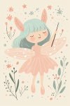 Fairy - Wall Art Print - A1
