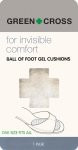 Green Cross Ball-o-foot Gel Cushion