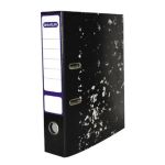 Lever Arch File Black Mottle MINI - Plastic Compressor Only - Pack Of 10