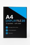 A4 Display File 20 Pocket Soft Cover