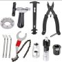 11 Piece Bicycle Repair Tool Kit Multi-function For Mountain Road Bike