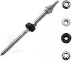 Solarix Ibr Hanger Bolt Screw For D-rail 8MM
