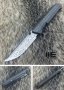 We Knife 710DS Brown TI Handle Damascus Blade Limited Edition Knife