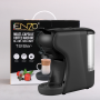 ENZOITA-40010 Fully Automatic Italian Capsule Coffee Machine Multi-color - Black
