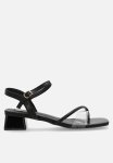 Plum Anzel Block Heel - Black