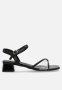 Plum Anzel Block Heel - Black