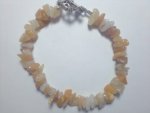 Golden Healer Quartz Chip Stone Bracelet