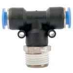 Aircraft - Pu Hose Fitting Tee 10MM-1 2 M - 2 Pack