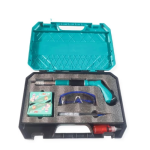 Ashcomonline Portable Cordless Nail Gun Set Nail Drill Machine