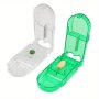 Premium Pill Cutter & Splitter - Easy-to-use For Small To Large Pills Ideal For Vitamins & Medication