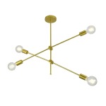 Akari Aluminium Pendant Light Gold