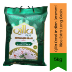 Excel Indian Basmati Rice Extra Long Grain 5KG Premium Aged Rice Long Fluffy Non-sticky Grains Ideal For Biryani & Rice