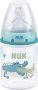 Nuk First Choice+ Temperature Control Wide Neck Bottle With Silicone Teat From Birth 150ML Crocodile