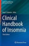 Clinical Handbook Of Insomnia 2017 Hardcover 3rd Revised Edition