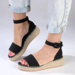 Madison Carina Sandals - Black - 8