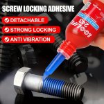 243 Screw Adhesive 10ML Thread Locking Adhesive 243 Anaerobic Adhesive High Strength High Temperature Resistant Anti-loosening A