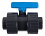 Double Solvent Ball Valve 50MM Pipe Size 63MM