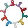 10PCS Metal Bag Clips Colorful Food Sealing Clips Snack Bag Clamps
