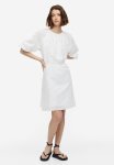 Broderie Anglaise Dress - White
