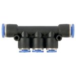 AirCraft Pu Hose Fitting Manifold 6-4MM