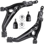 4PC K640323 K640324 K9802 Front Lower Control Arm With Ball Joints Replacement For Honda Cr-v 1997 1998 1999 2000 2001