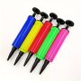 Mini Random Color Balloon Pump - Hand Operated PP Material No Electricity Required