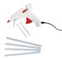 Craf Glue Gun 40W 11MM TCGG05002 C/w Glue Stick 11 X 200MM 12PC TCGS11200-0