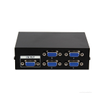 VGA Splitter 1 Input 4 Output in Black