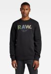 G-star Raw Multi Colored Raw Sweater - Dark Black