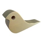 Tan Bird Wooden Doorstop