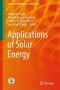 Applications Of Solar Energy   Hardcover 1ST Ed. 2018