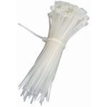 Nylon Cable Ties 100 Piece - White