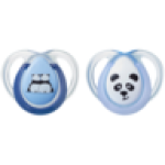 Tippee Anytime Soothers 0-6 Months 2-PACK Design May Vary