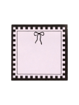 Decorative Bow Design Sticky Notes - None Cream